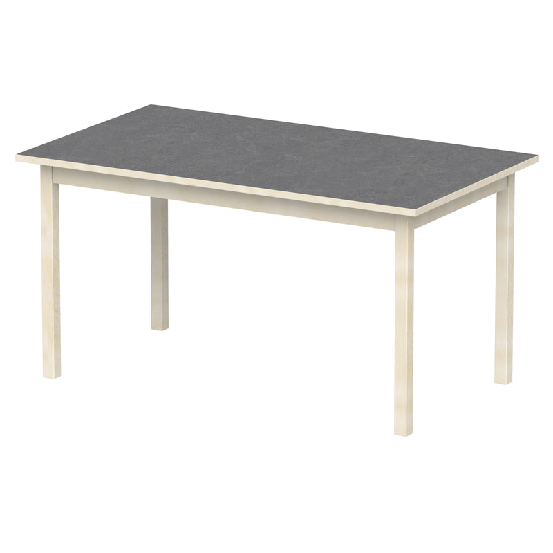 Bord Anna 140x80 cm, beige Marmoleum