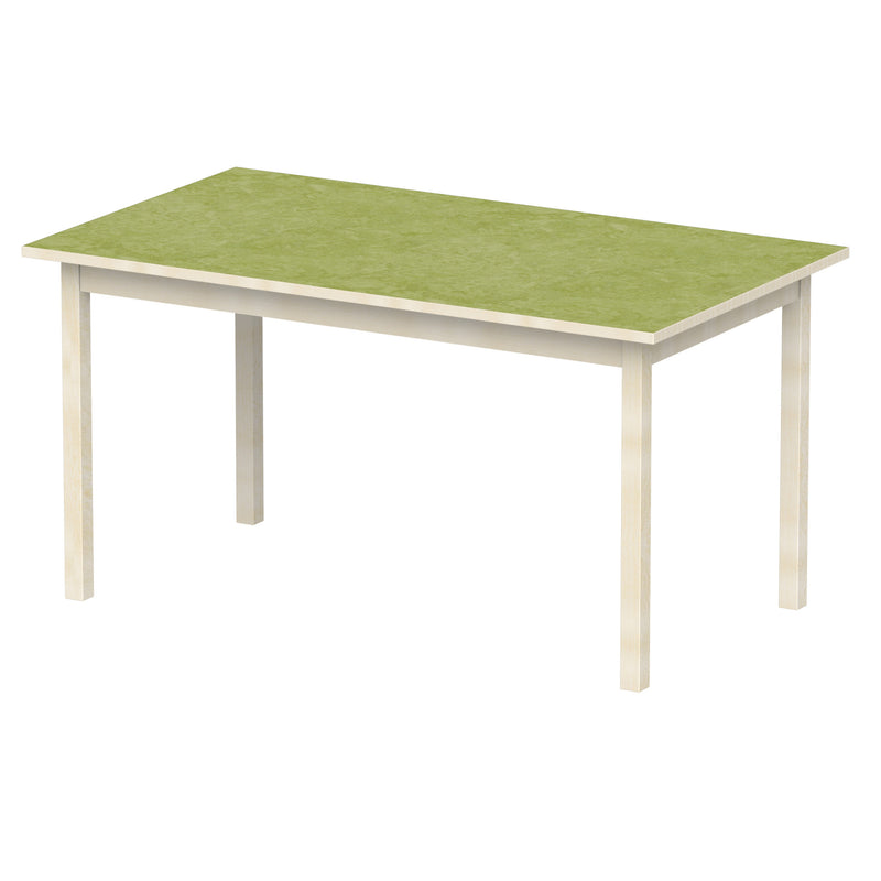 Bord Anna 140x80 cm, beige Marmoleum