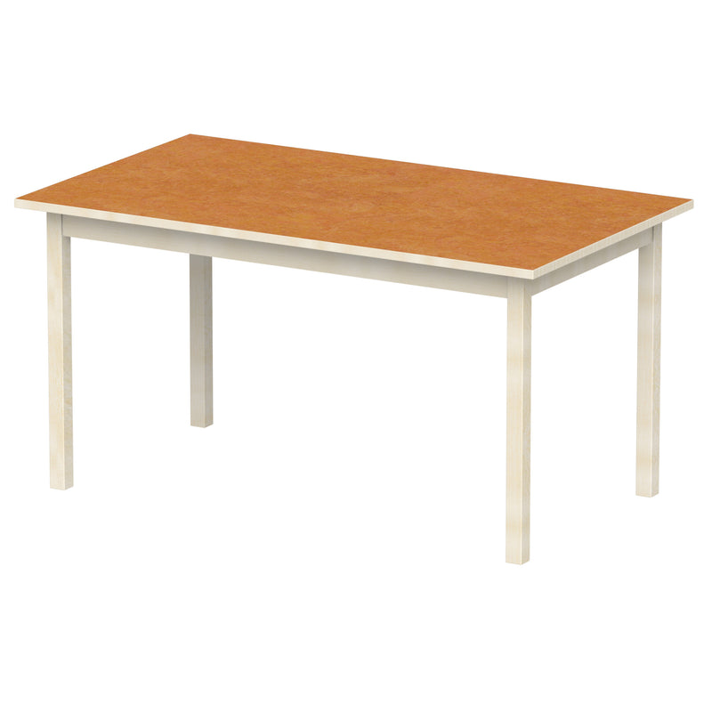 Bord Anna 140x80 cm, beige Marmoleum