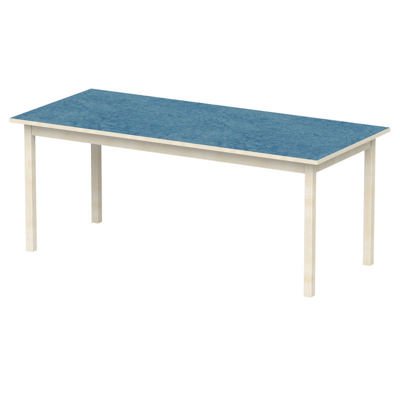 Bord Anna 180x80 cm, beige Marmoleum