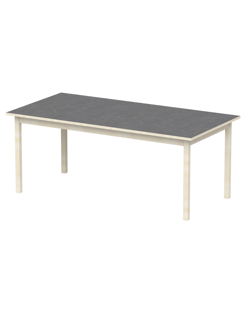 Bord Anna 180x90 cm, beige Marmoleum