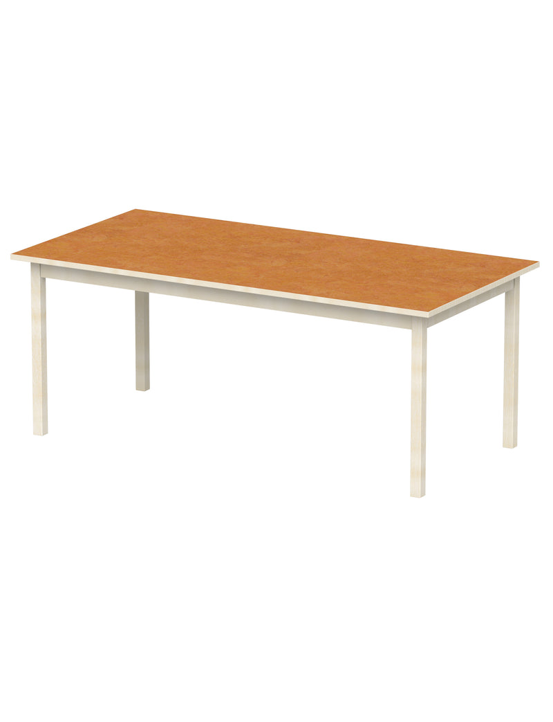 Bord Anna 180x90 cm, beige Marmoleum