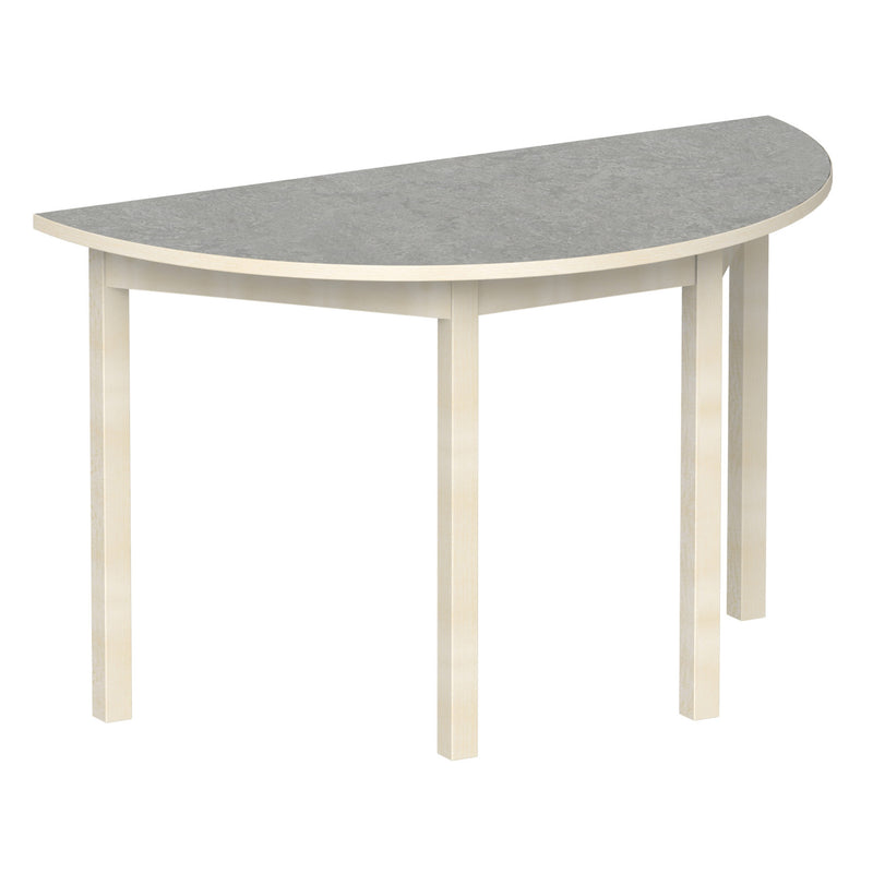 Bord Anna HR 120x60 cm, beige Marmoleum