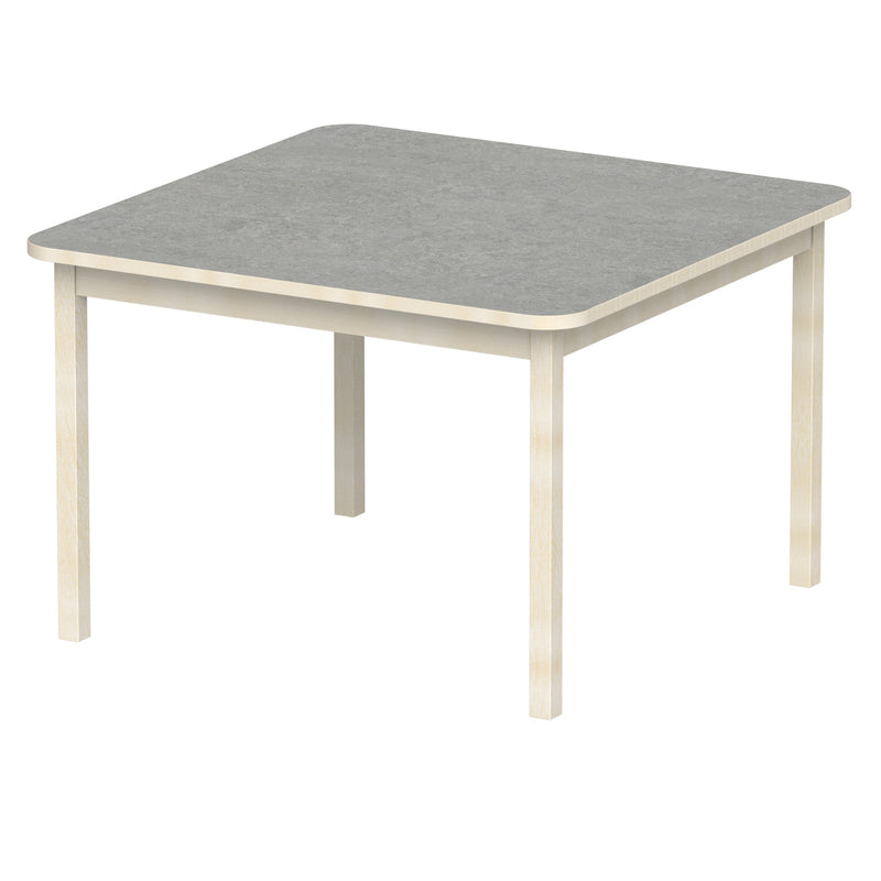 Bord Anna RH 110x110 cm,beige Marmoleum