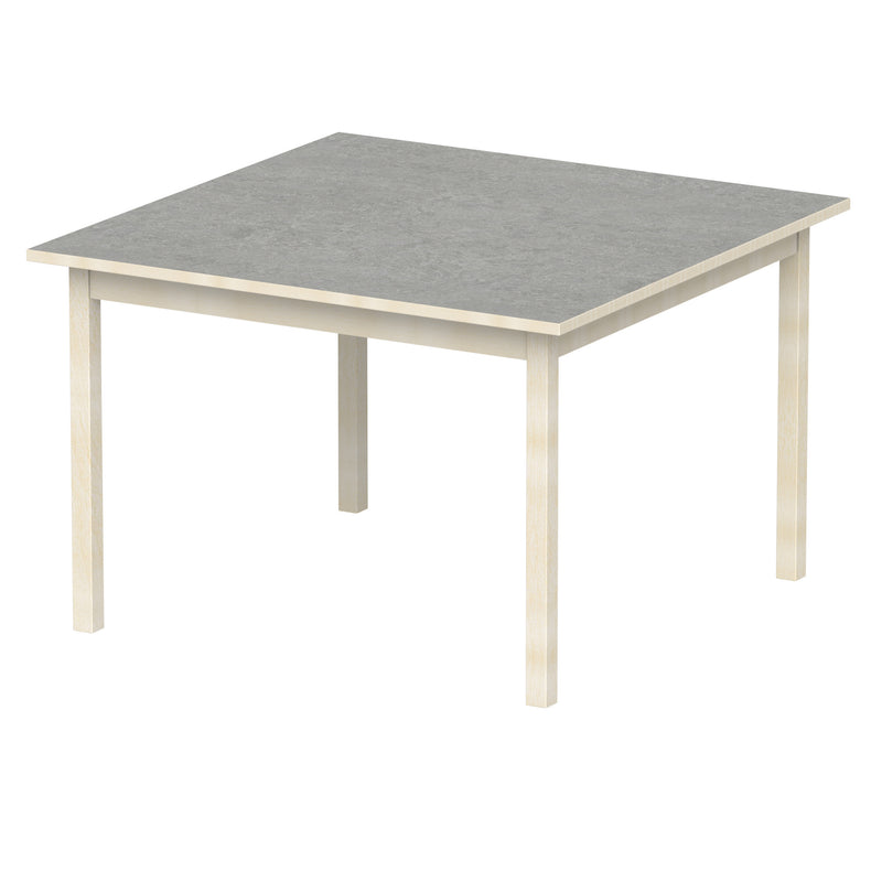 Bord Anna 110x110cm, beige Marmoleum