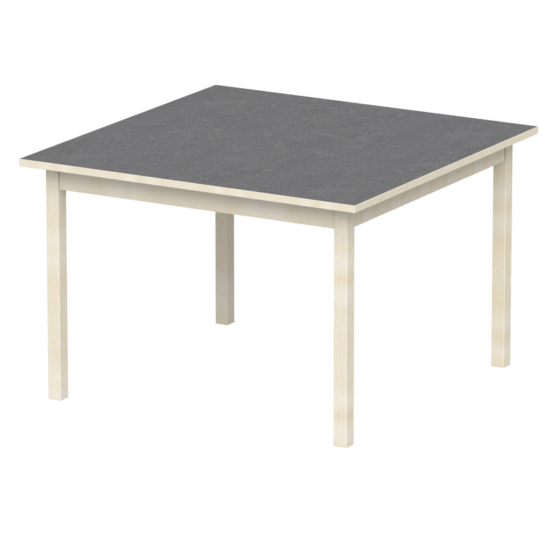 Bord Anna 110x110cm, beige Marmoleum