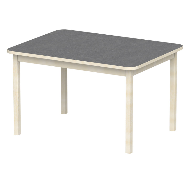 Bord Anna RH 120x90 cm, beige Marmoleum