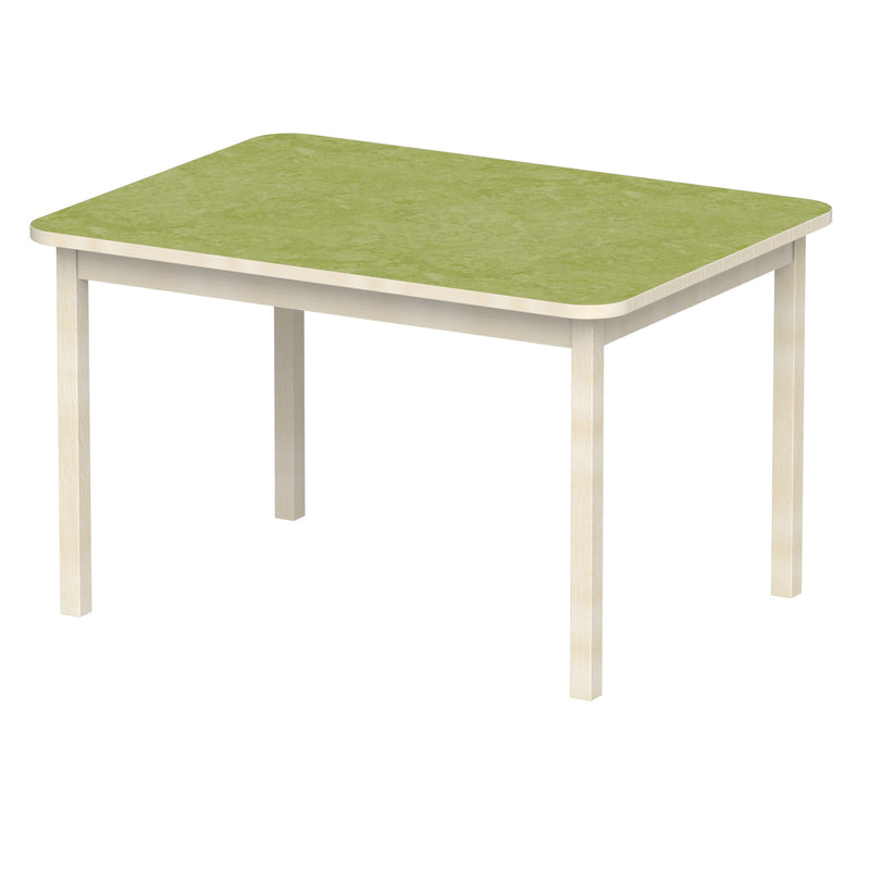 Bord Anna RH 120x90 cm, beige Marmoleum