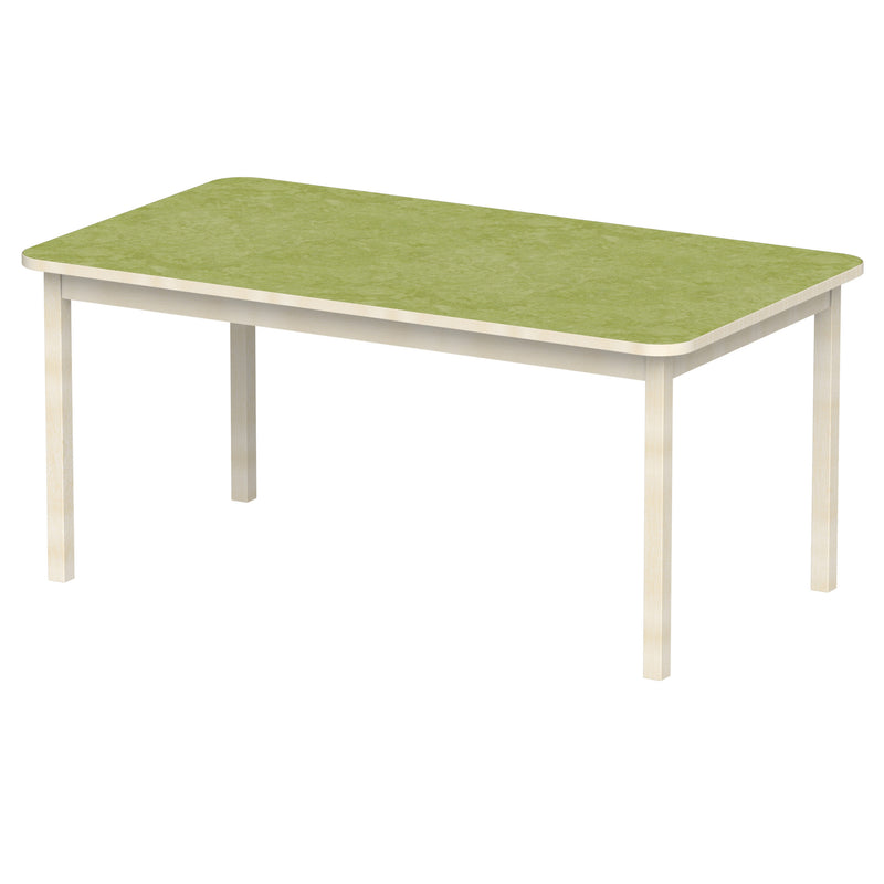 Bord Anna RH 160x90 cm,beige Marmoleum