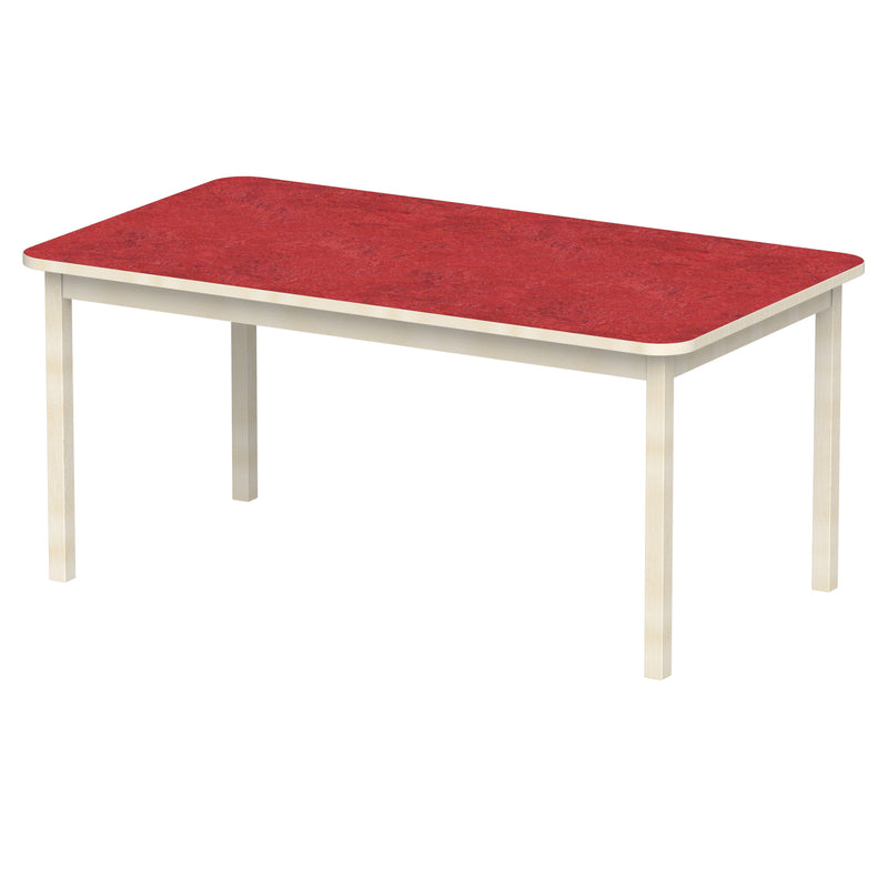 Bord Anna RH 160x90 cm,beige Marmoleum