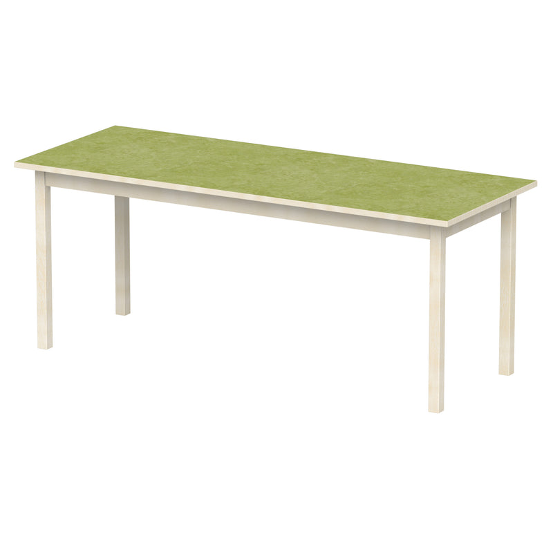 Bord Anna 180x70 cm, beige Marmoleum