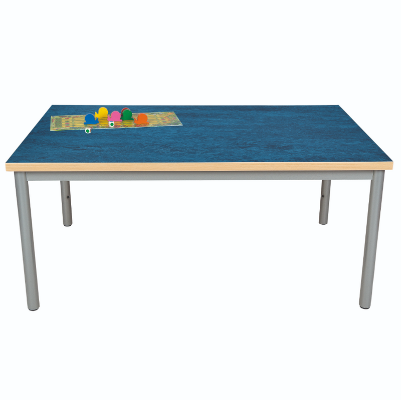 Bord Britta 120x80 cm, beige Marmoleum