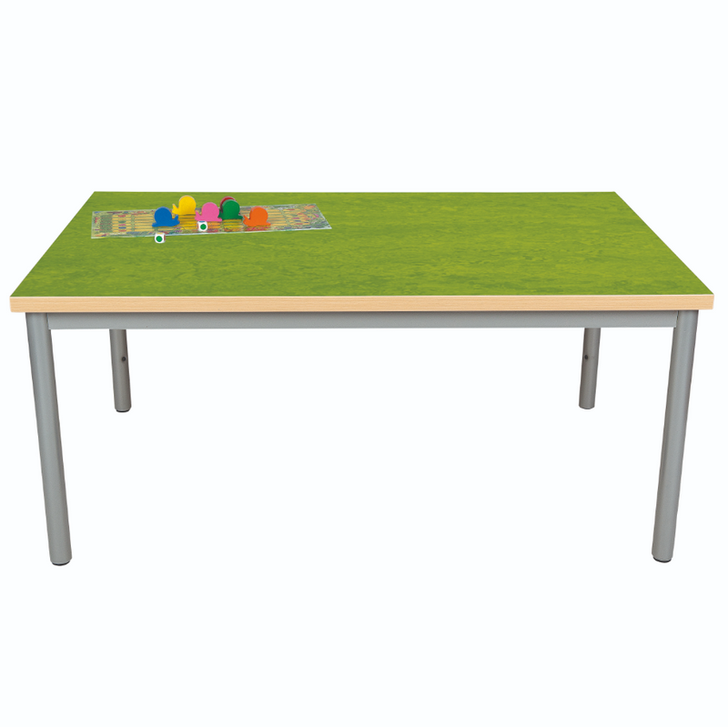 Bord Britta 140x80 cm, beige Marmoleum