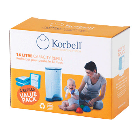 Korbell Refill 3 kpl