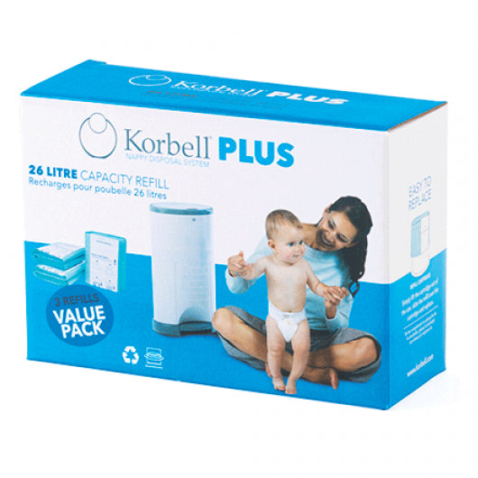 Korbell PLUS Refill 3 kpl