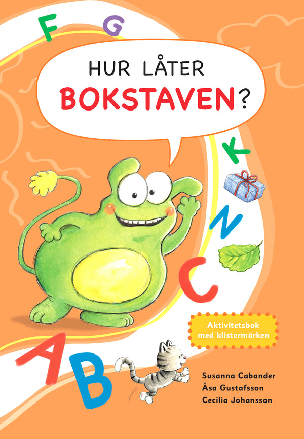 Miltä kirjain Activity book kuulostaa?