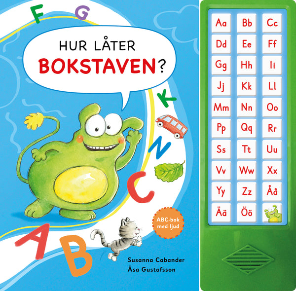 Miltä kirjain ABC Bok kuulostaa