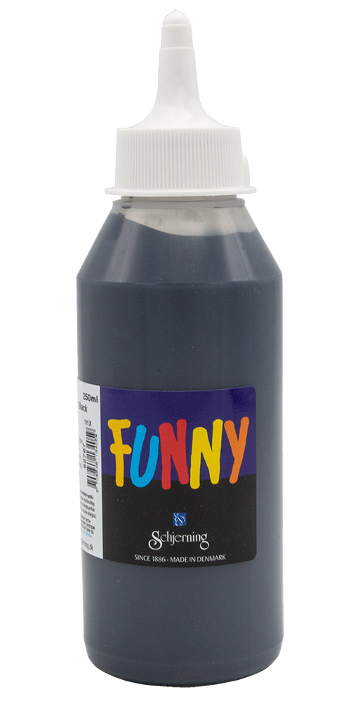 Fönstermålningsfärg Funny vit 250 ml