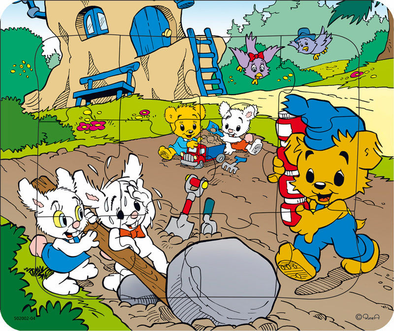 Kehyspalapeli Bamse 12 palaa