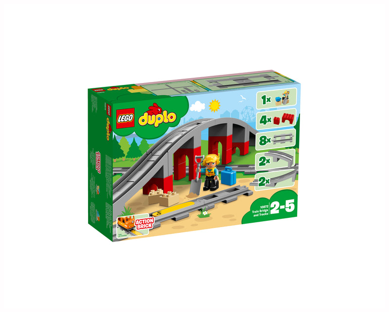 LEGO DUPLO Town Train Bridge ja raiteet 10872