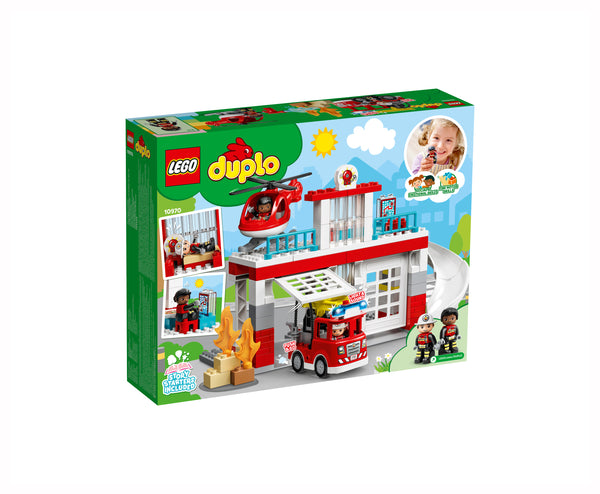 LEGO DUPLO Town paloasema ja helikopteri 10970