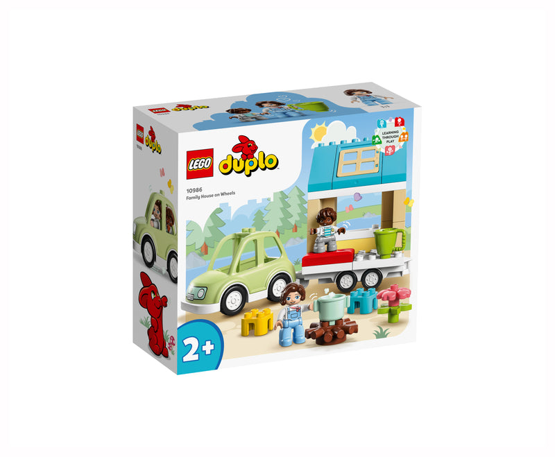 LEGO DUPLO Town Perhetalo pyörillä 10986