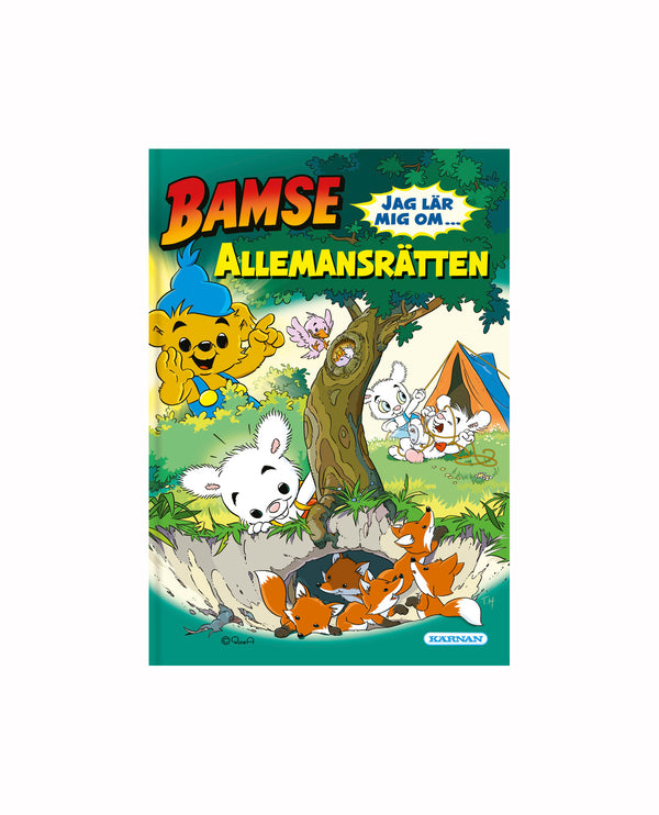 Bamse Jag lär mig om allemansrätten