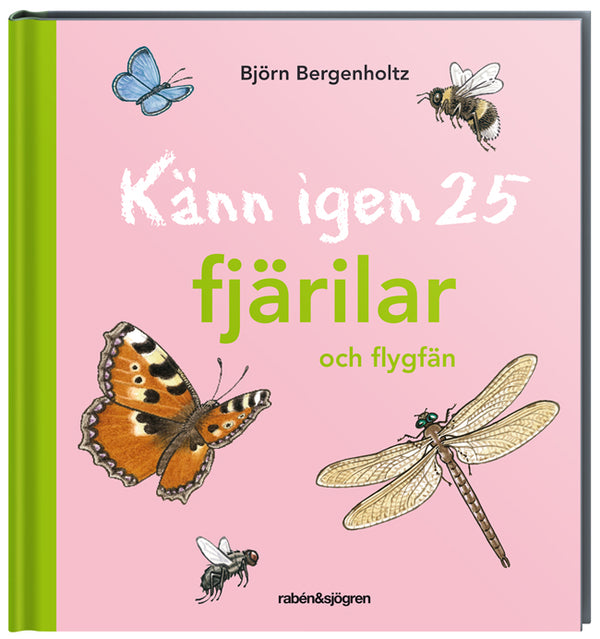Kirja Tunnista 25 perhosta ja lentolintua.
