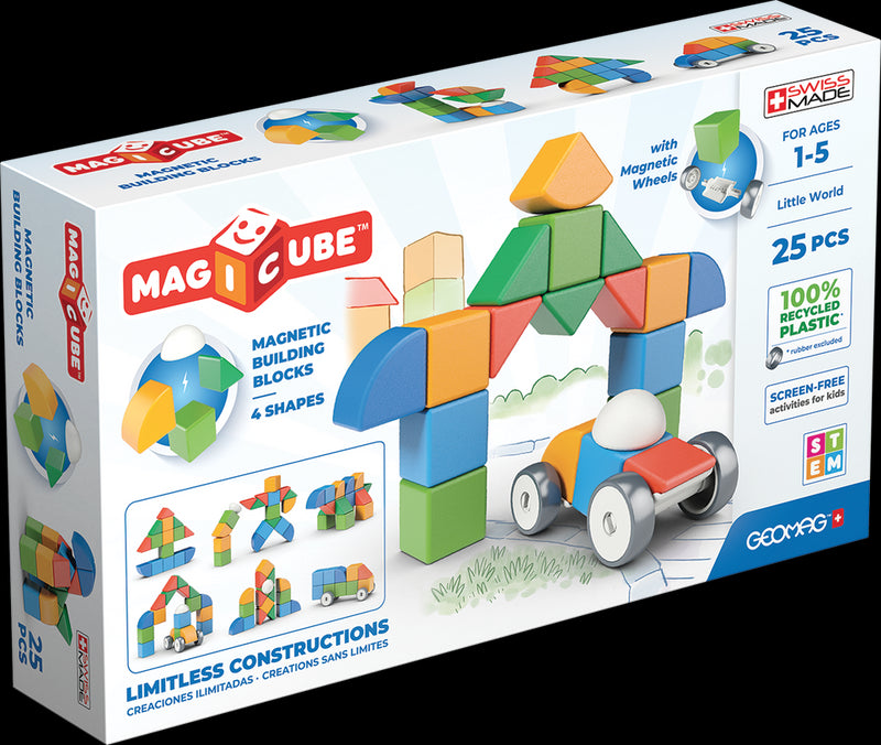 Geomag Magicube 4Shapes Little World 25 kpl