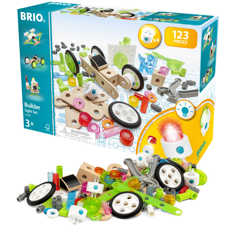 BRIO Builder Valosarja 123 osaa