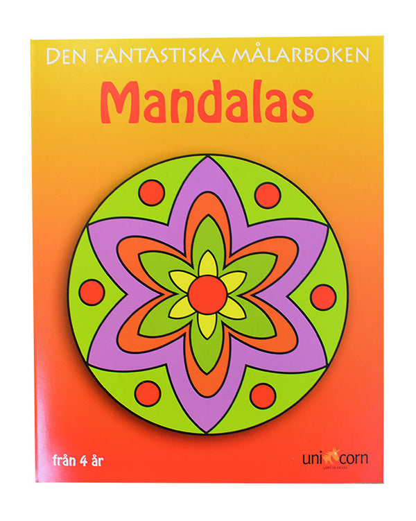 Mandalas maalauskirja 4+ vuotiaille