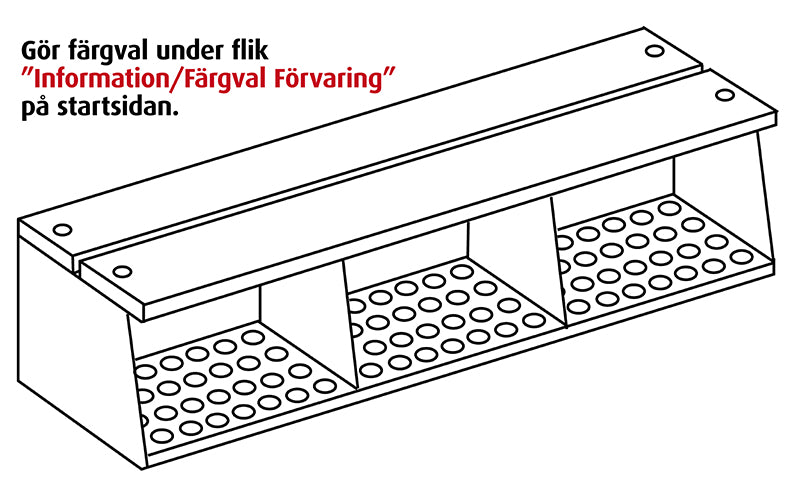 Istuinpenkki kenkätelineeseen 2-paikkainen, L 60 cm