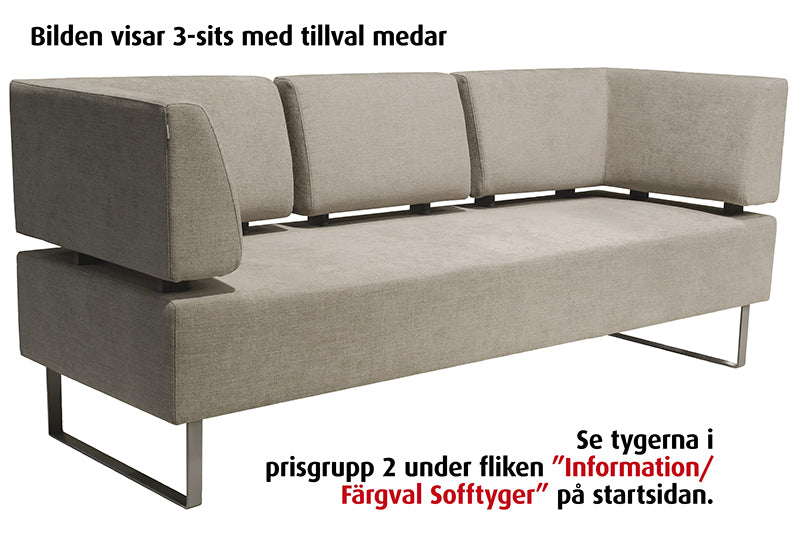 Sohva Cricket Nivå 2-istuttava hl 2