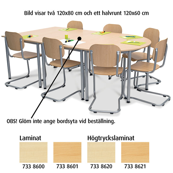 Oppilaspöytä 160 x 80 cm