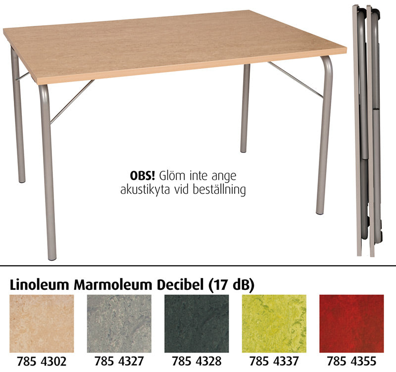 Taittopöytä Felicia 120x50 cm