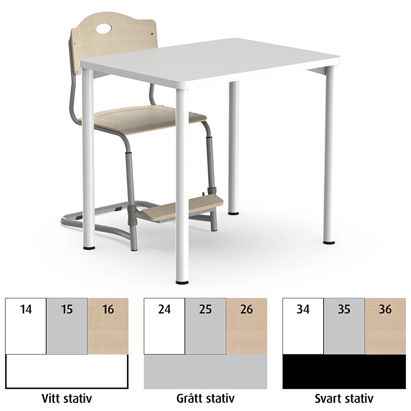 Oppilaspöytä Marcus Tyst Laminat 70 x 60 cm